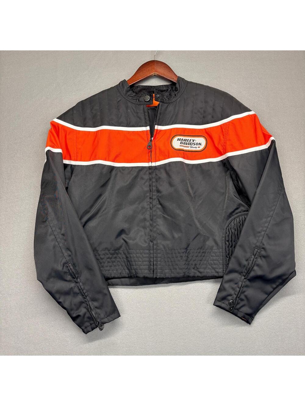 Harley-Davidson Racing Nylon Jacket Women's Size Large